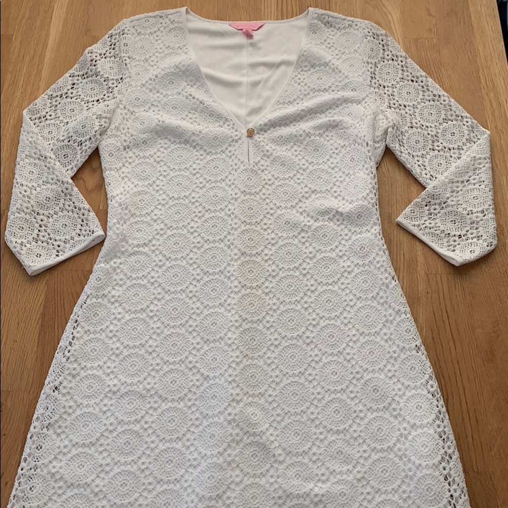 Lilly Pulitzer | White Lace Dress | S - Picture 2 of 4
